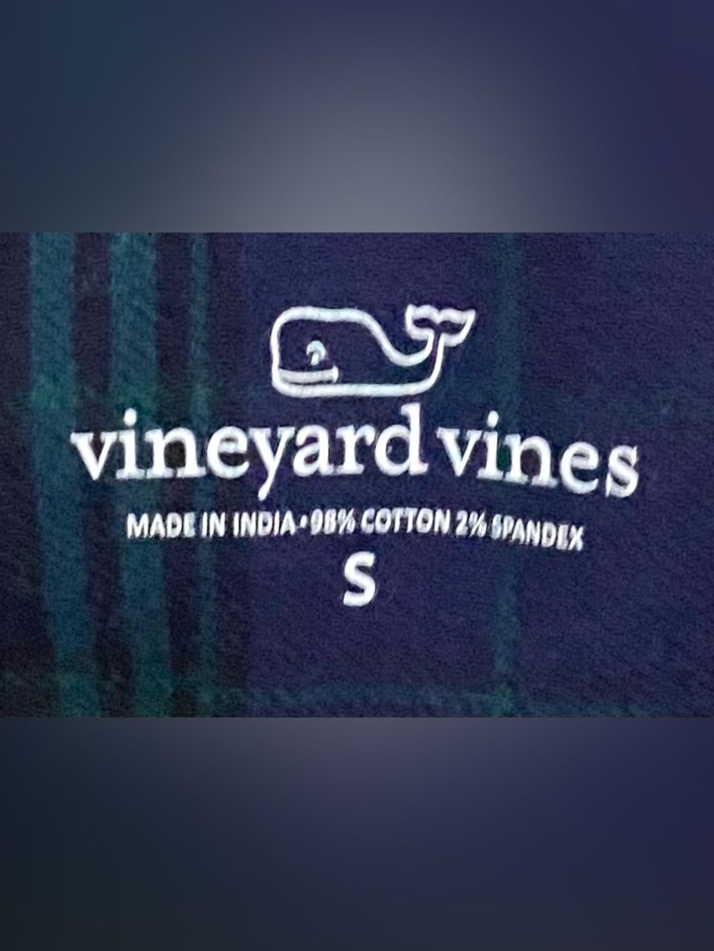 Vineyard Vines Boy S Blue Green Plaid Flannel Button-Down Shirt Boho Fall Preppy - Picture 12 of 16